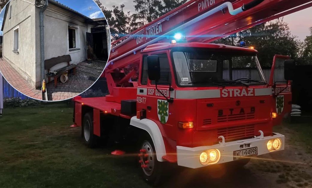 Wybuch gazu w Ojrzeniu. Jedna osoba ranna